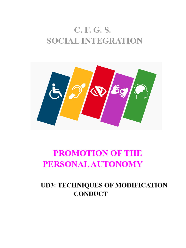 Behavior Modification Techniques for Autonomy | PDF | Reinforcement ...