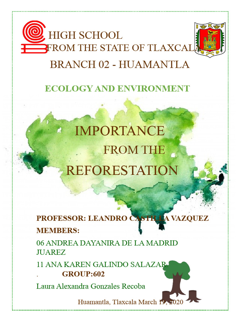 The Importance of Reforestation | PDF | Deforestation | Soil