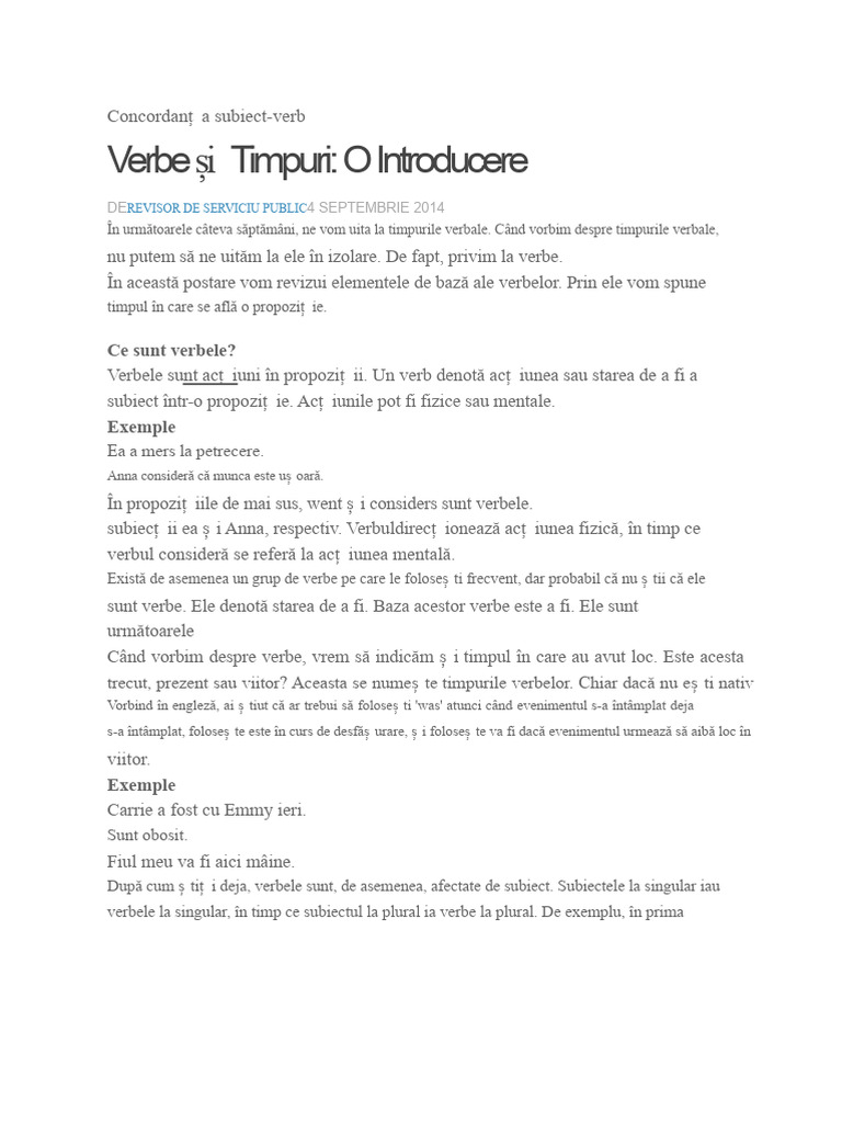 Utilizarea Corectă A Gramaticii | PDF