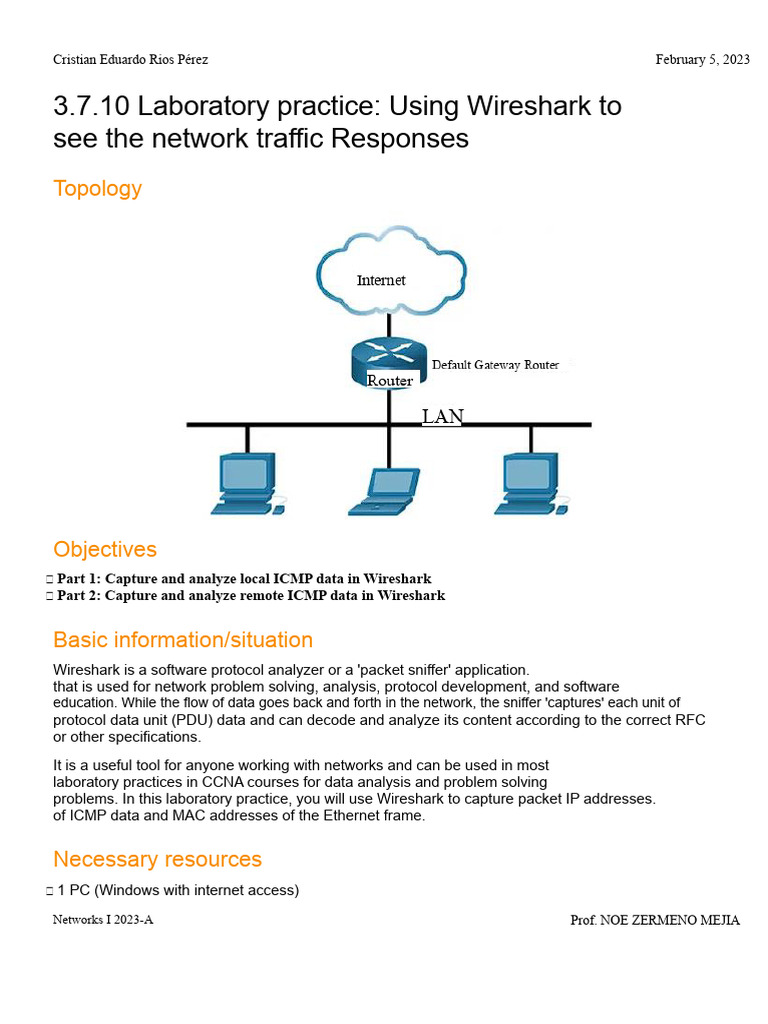 Obtaining MAC Addresses via ICMP Pings | PDF | Computer Network ...