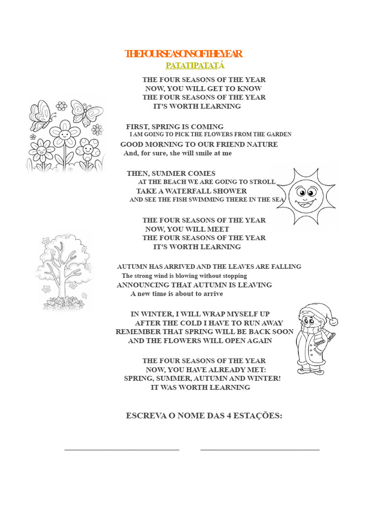 Understanding the Four Seasons | PDF