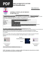 NIRA LC1 Recommendation Letter Template | PDF