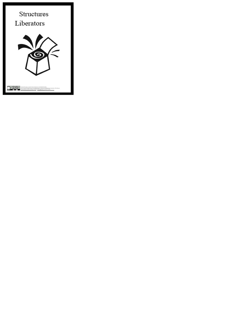 Liberating Structures for Group Engagement | PDF | Creative Commons ...