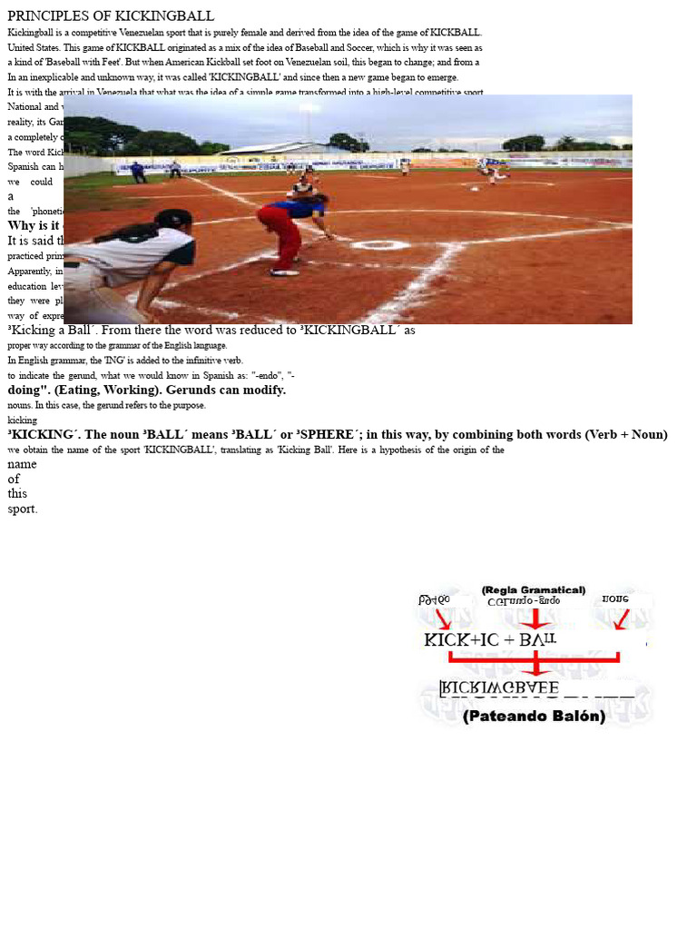 Kickball | PDF | English Grammar | English Language