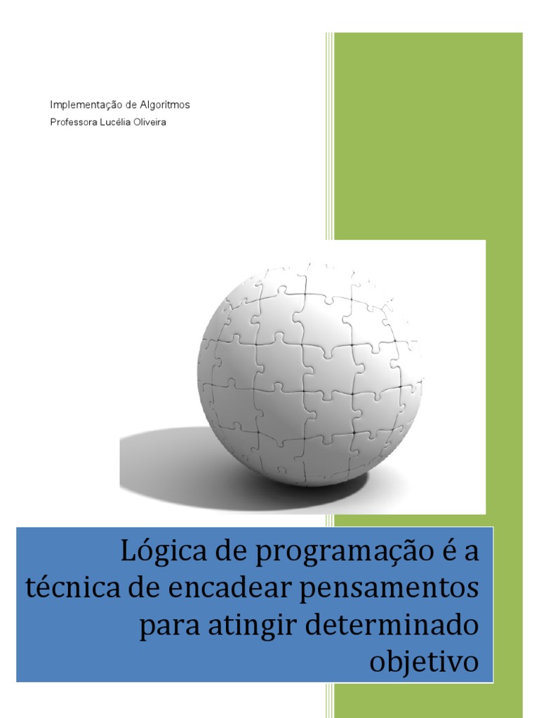 Apostila Implementacao | PDF | Algoritmos | Linguagem de programação