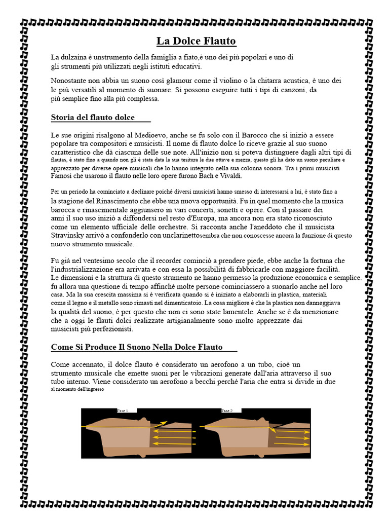 Il Flauto Dolce | PDF