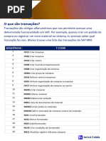 Guia do Tcode MB52 no SAP | PDF | Informática | Ciência da Computação