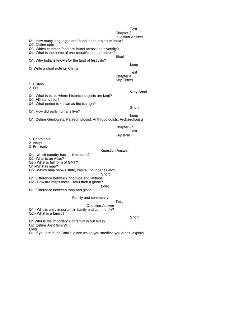 Educational Test Questions and Answers | PDF