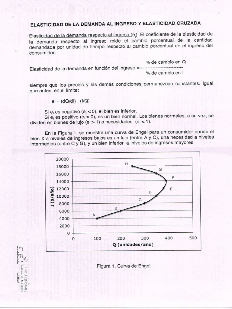 Elasticidad Ingreso Cruzada | PDF