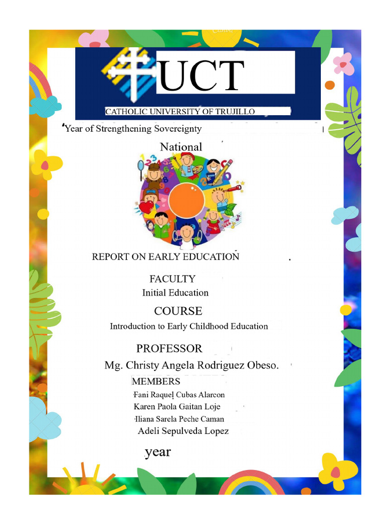 Report On Initial Education | PDF | Learning | Communication