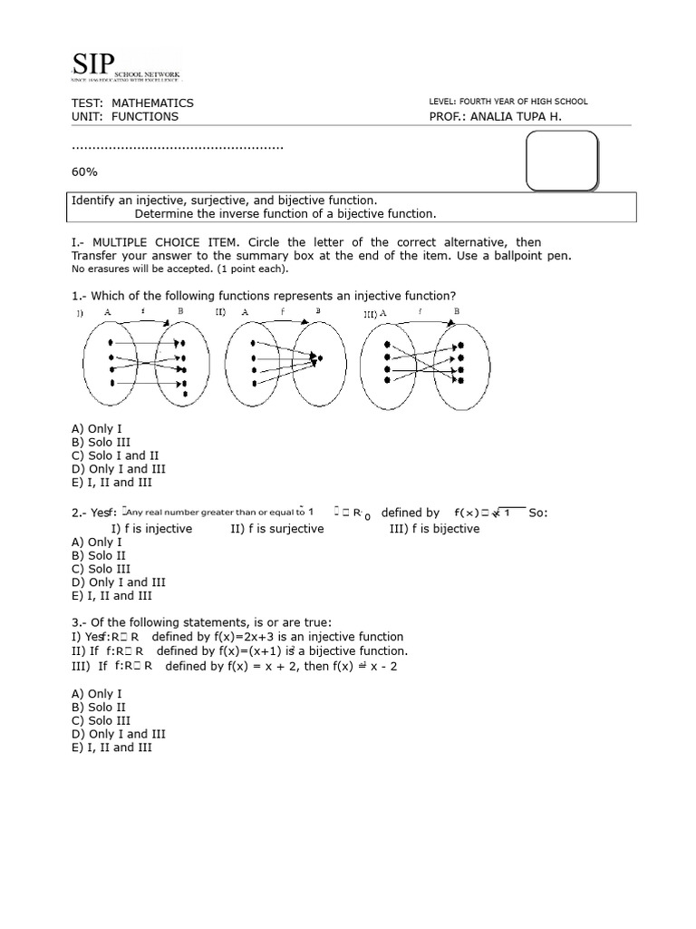 Functions Second Part 2014 | PDF | Function (Mathematics) | Functions ...
