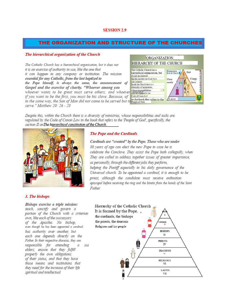 3rd Session 2.09 - Organization and Structure of the Church - FILE 09 ...