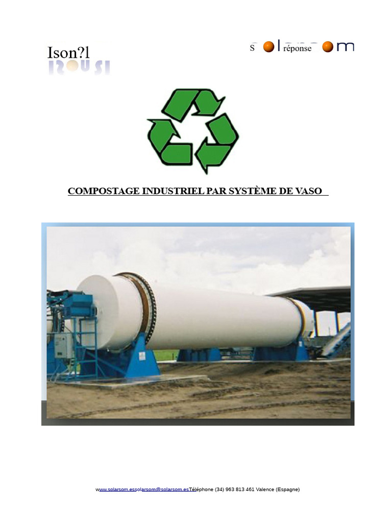 Compostage industriel efficace en 72h | PDF | Compost | Fumier