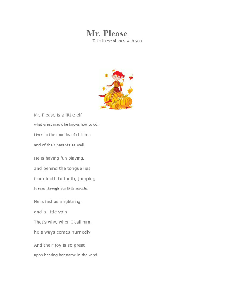 Mr. Please | PDF