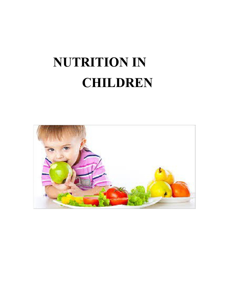 Essential Nutrition Tips for Children | PDF | Healthy Diet | Nutrition