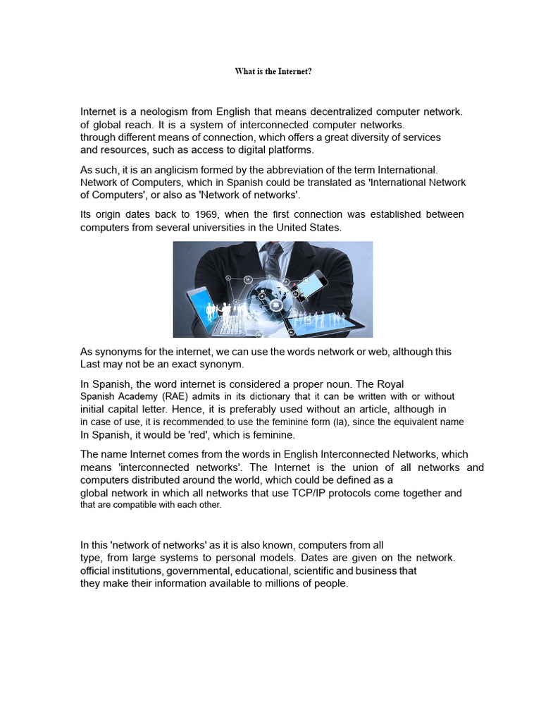 Understanding the Internet and Web Basics | PDF | World Wide Web ...