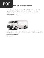 Toyota Quantum Fuse Box Guide | PDF | Manufactured Goods | Transport