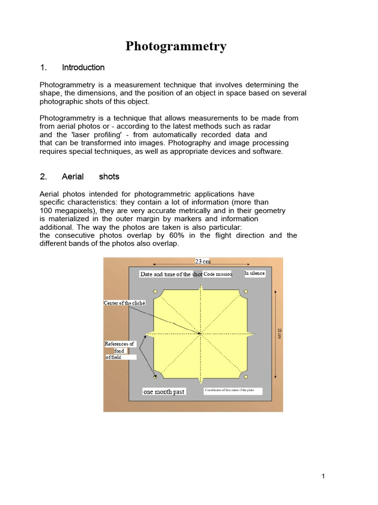Understanding Photogrammetry Techniques | PDF | Stereoscopy | Camera