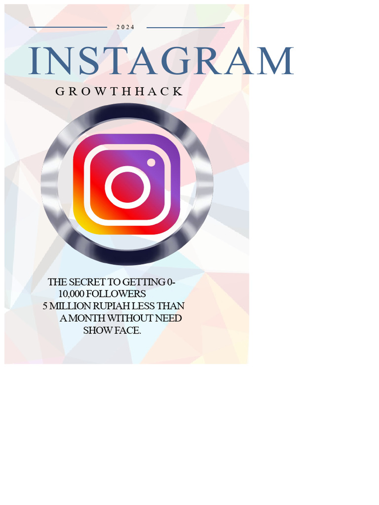Incredible Instagram Growth Hacks Reference: Instagram Growth Hacks For 10K Followers Pdf
