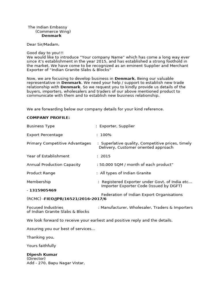 Indian Embassy Matter | PDF