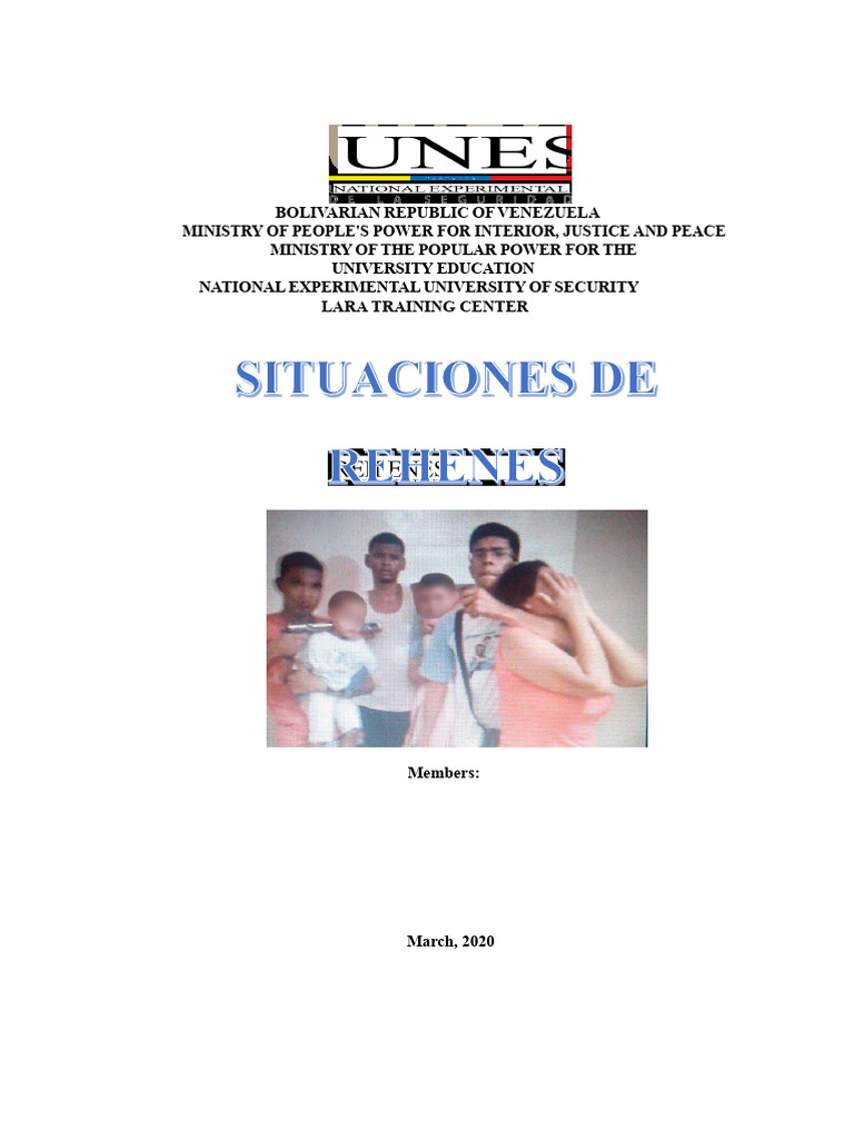 Hostage Situations | PDF | Enterprise Resource Planning | Attitude ...