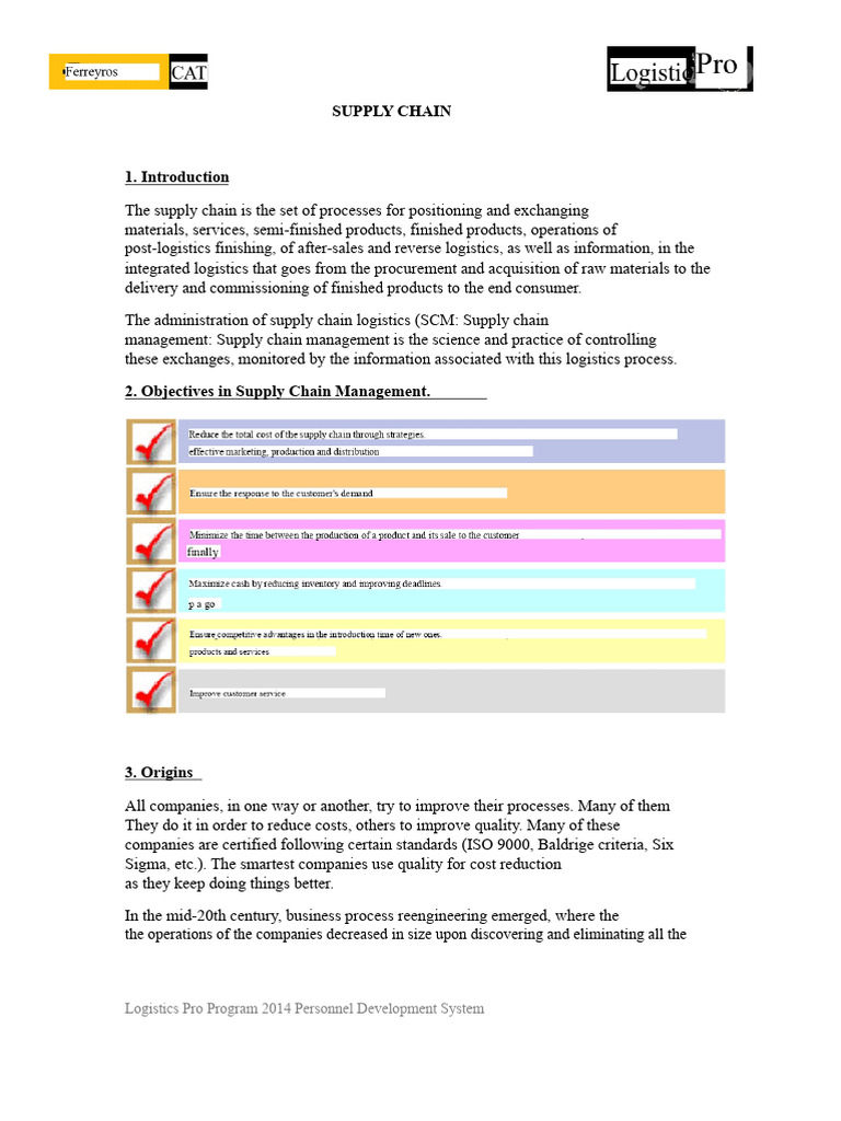 Understanding Supply Chain Management | PDF | Supply Chain | Supply ...