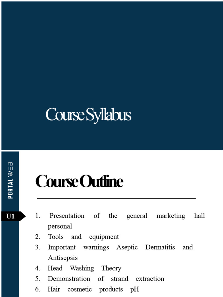 Hairdressing and Barbering Curriculum | PDF