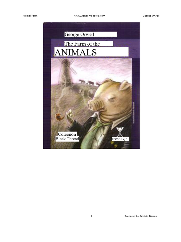 Animal Farm - George Orwell PDF | PDF | George Orwell