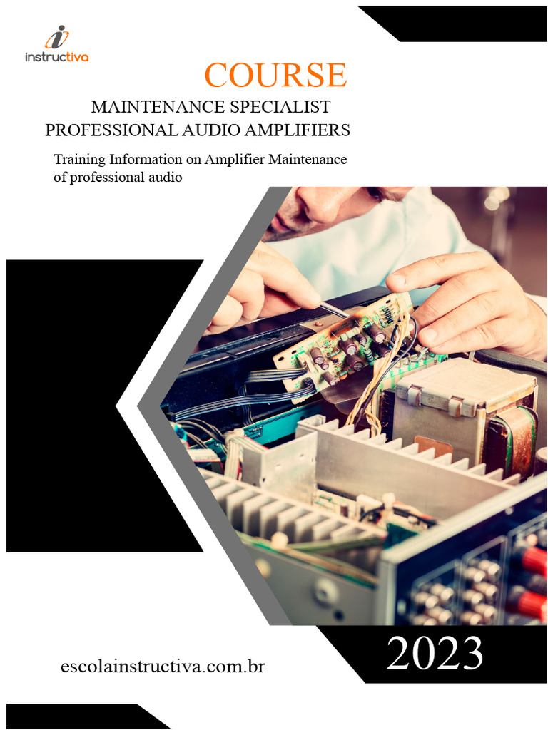 Professional Audio Amplifier Maintenance Specialist (1) New | PDF ...