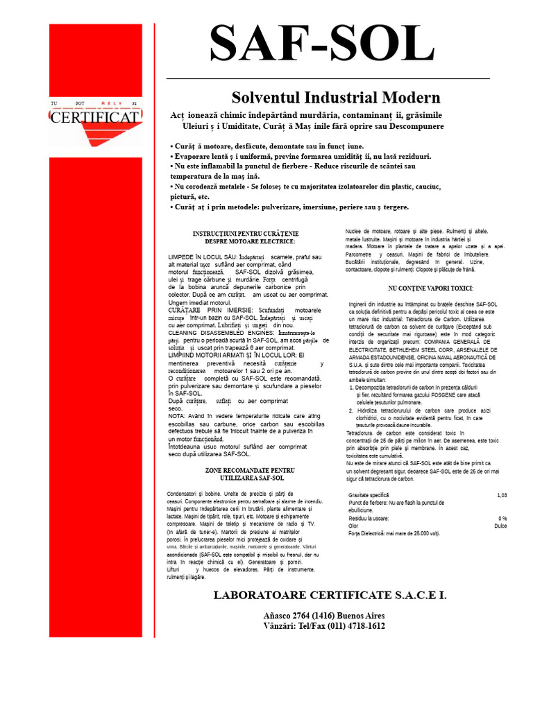 NCH Prod Safsol | PDF