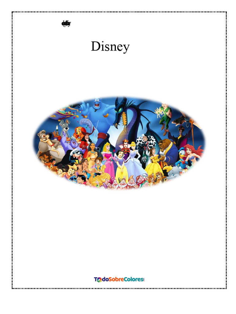 Disney Coloring Book | PDF