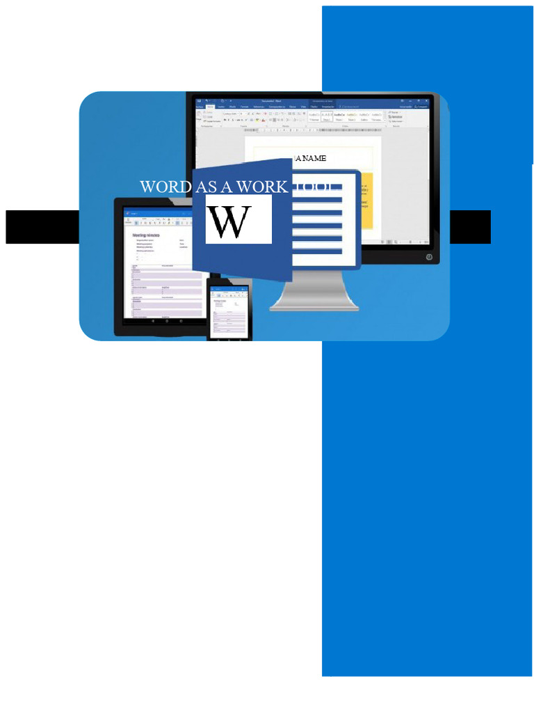 Word As A Work Tool | PDF | Microsoft Word | Text