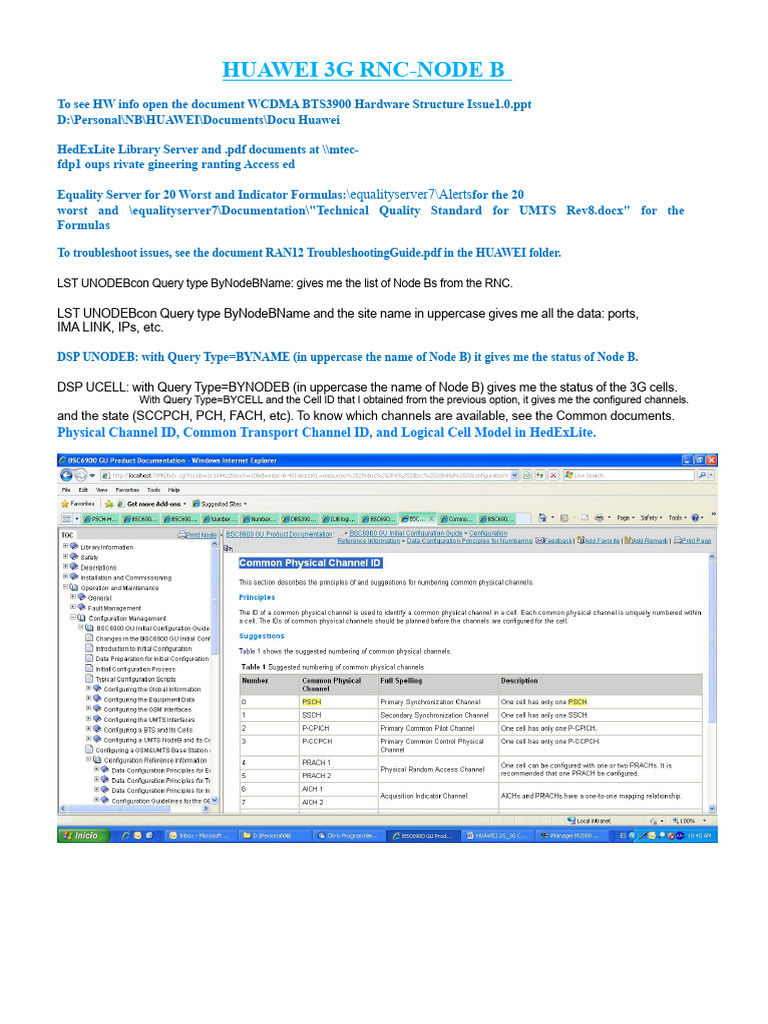 HUAWEI 3G RNC Node B Configuration Guide | PDF | Computer Engineering ...