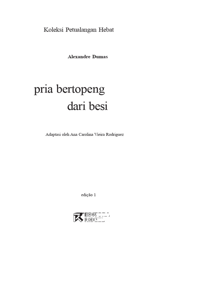 Pria Topeng Besi | PDF