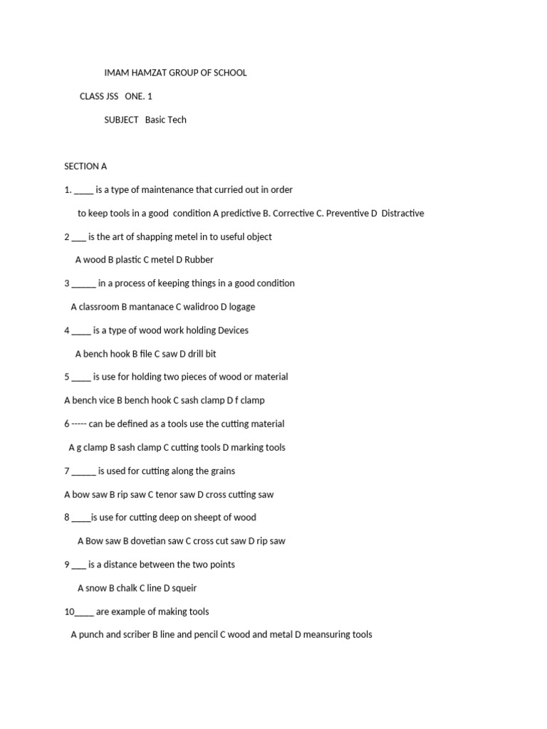 JSS 1 | PDF