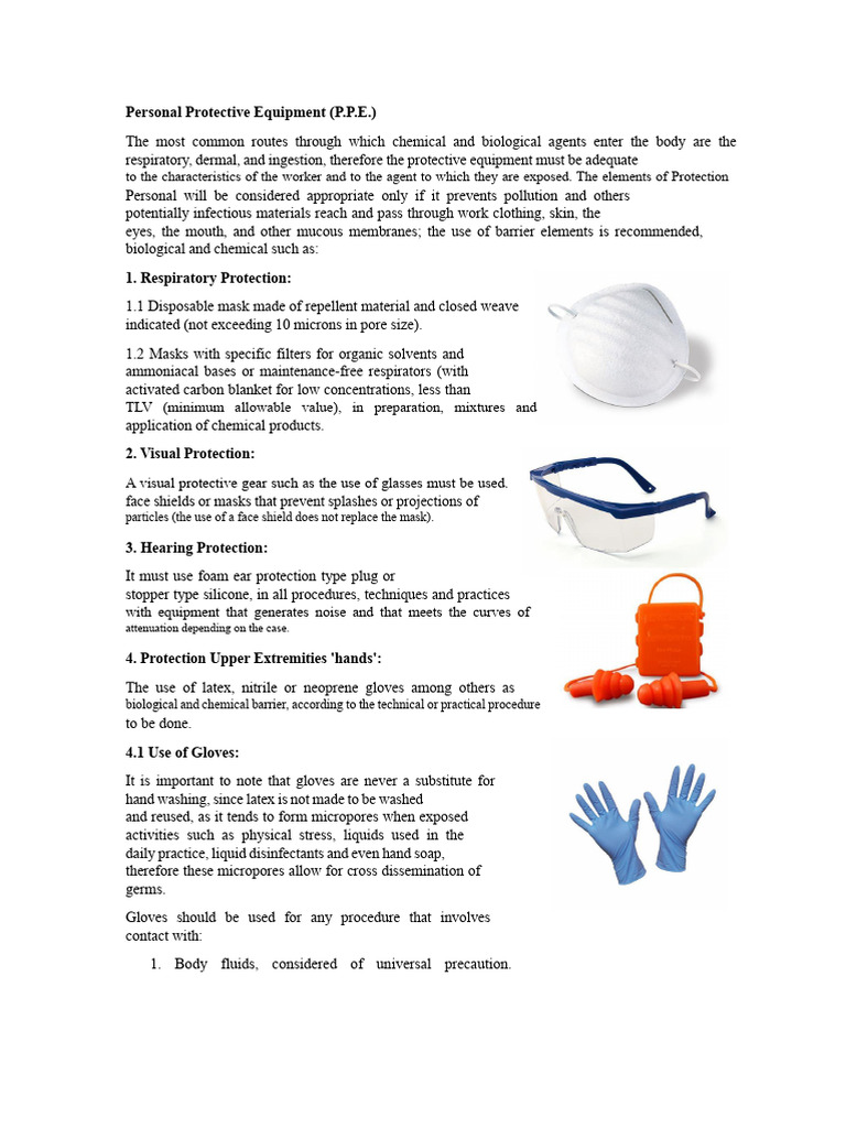 PPE Guidelines for Beauty Salons | PDF | Personal Protective Equipment ...