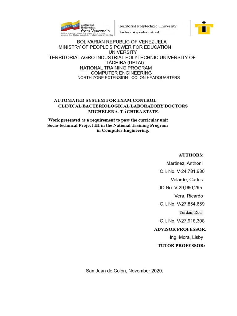 Inf Iii Clinical Laboratory System Michelena | PDF | Methodology ...