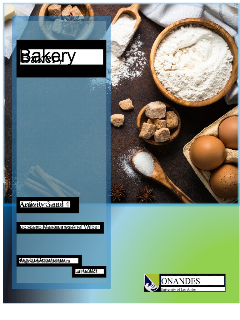 Bakery Research 3 | PDF | Breads | Cakes