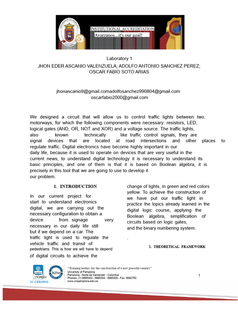 Boolean Algebra Report | PDF | Logic Gate | Electronic Circuits