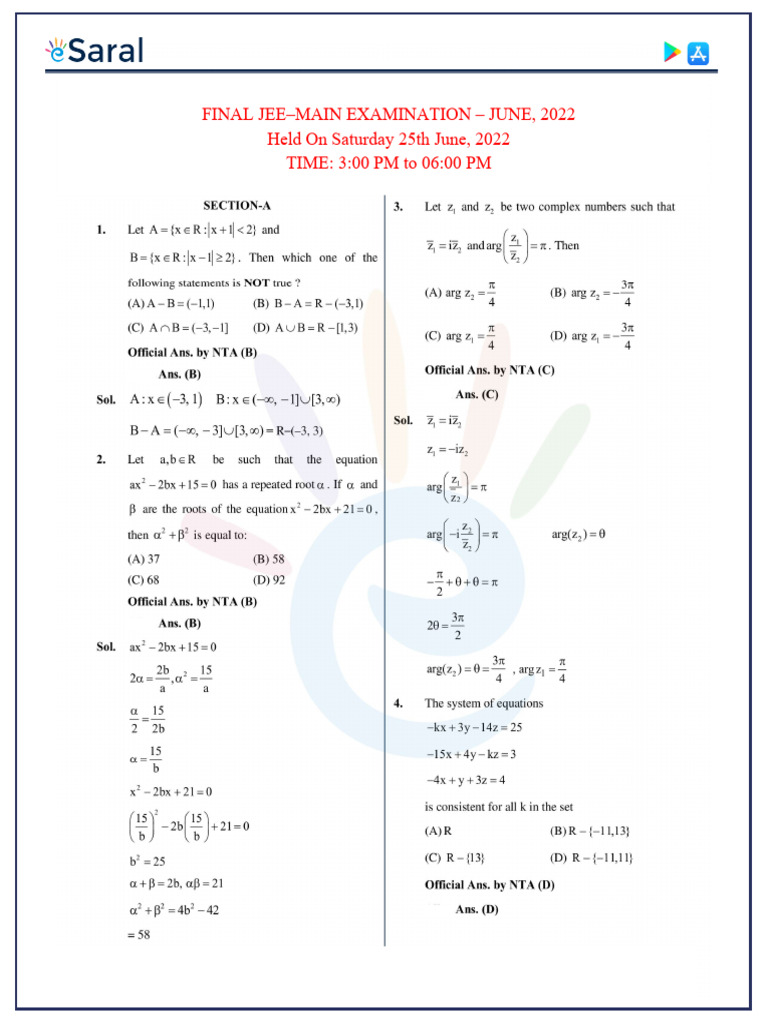 131146-25-06 Evening Maths 2022 | PDF