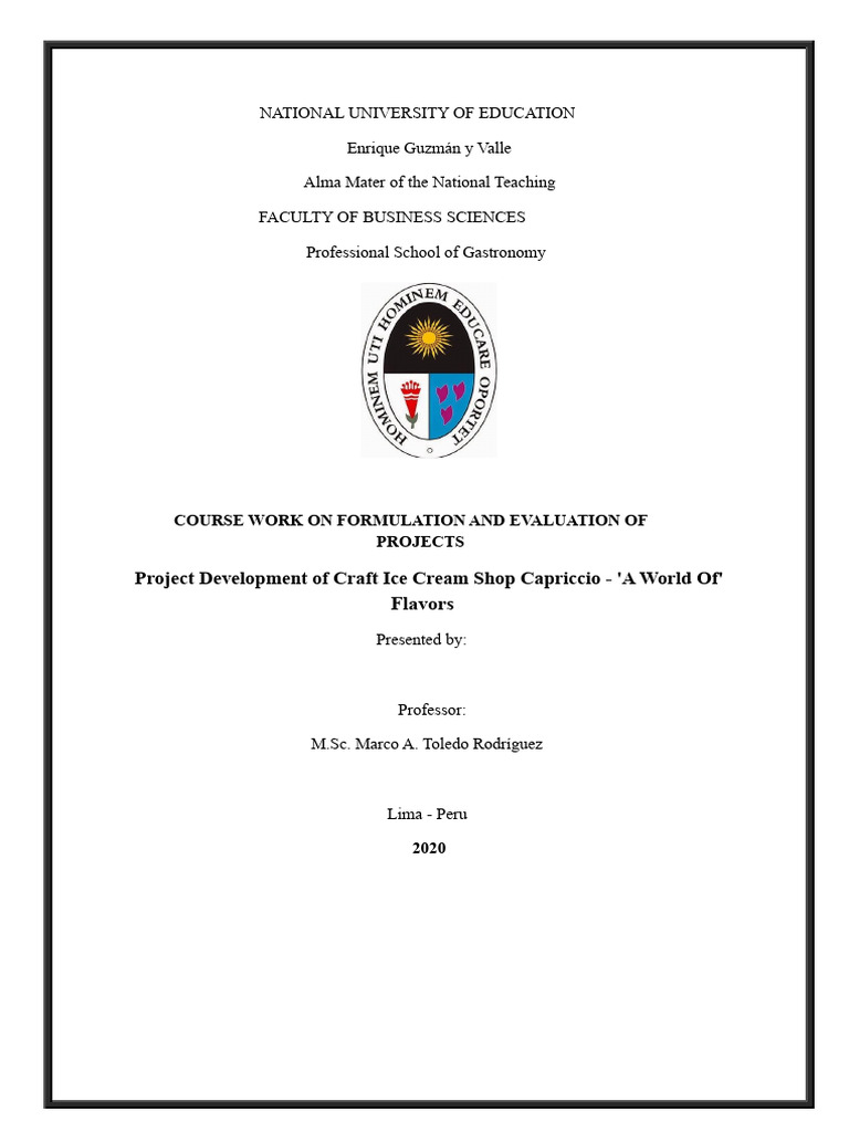 Ice Cream Shop Project | PDF | Ice Cream