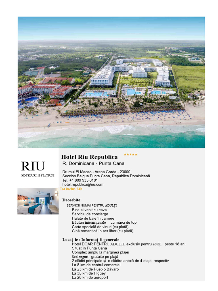 Hotel Riu Republica | PDF