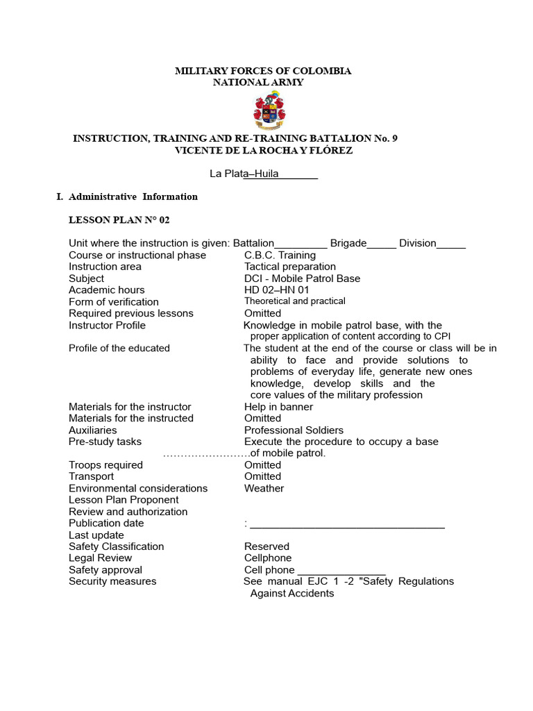 Execute The Different Plans For The BPM | PDF | Reconnaissance | Military