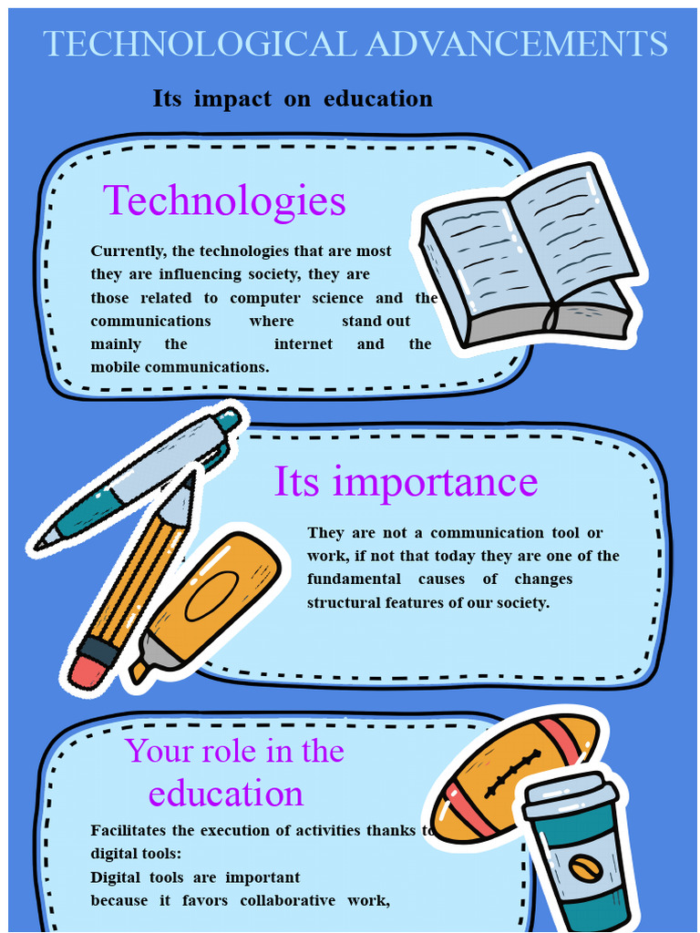 Infographic Technological Advances | PDF