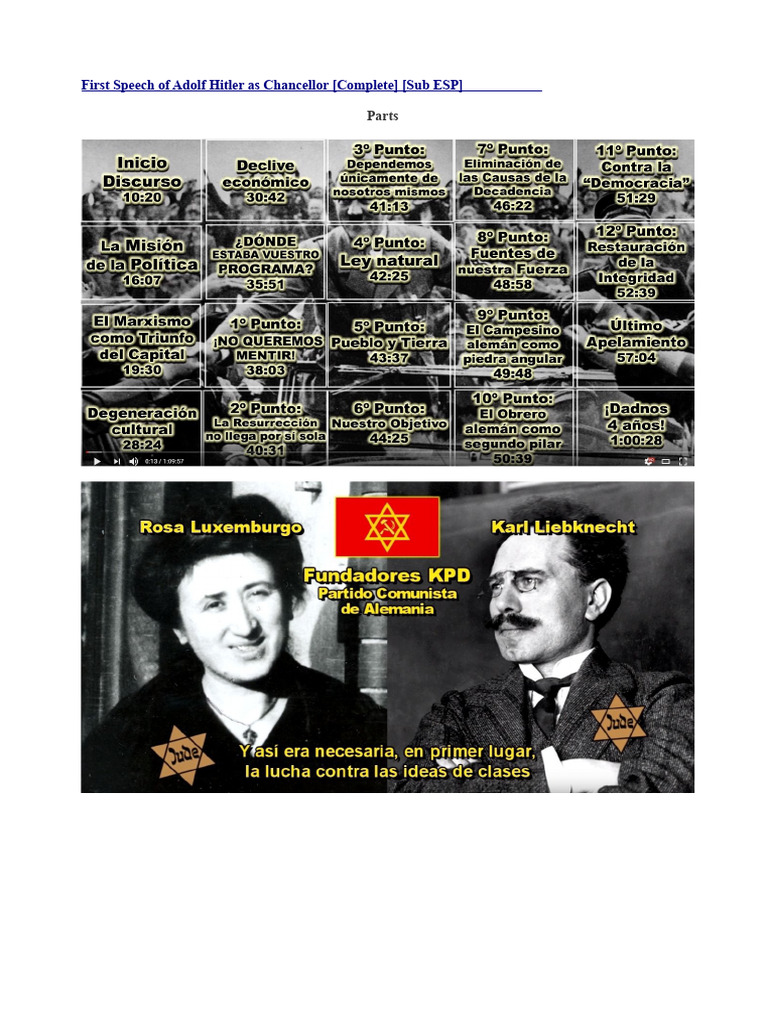 Hitler's First Speech as Chancellor | PDF | Nazi Germany | Adolf Hitler