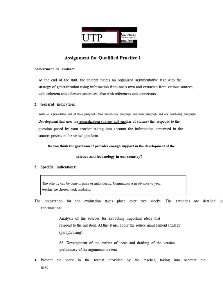 Delivery of The - PC1. Argumentative Text | PDF | Science | Innovation