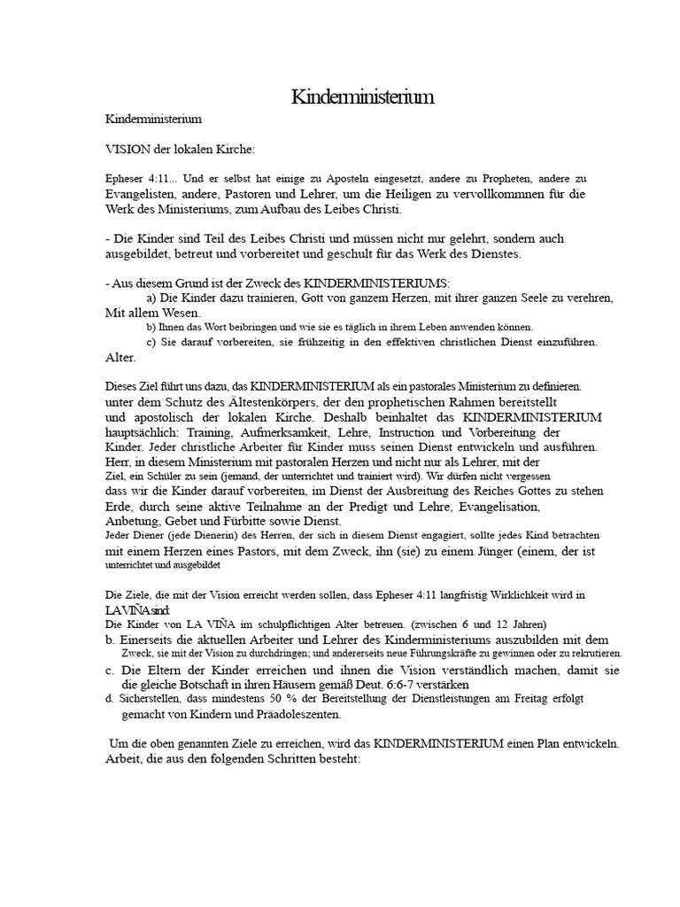Hüten Von Kindern | PDF