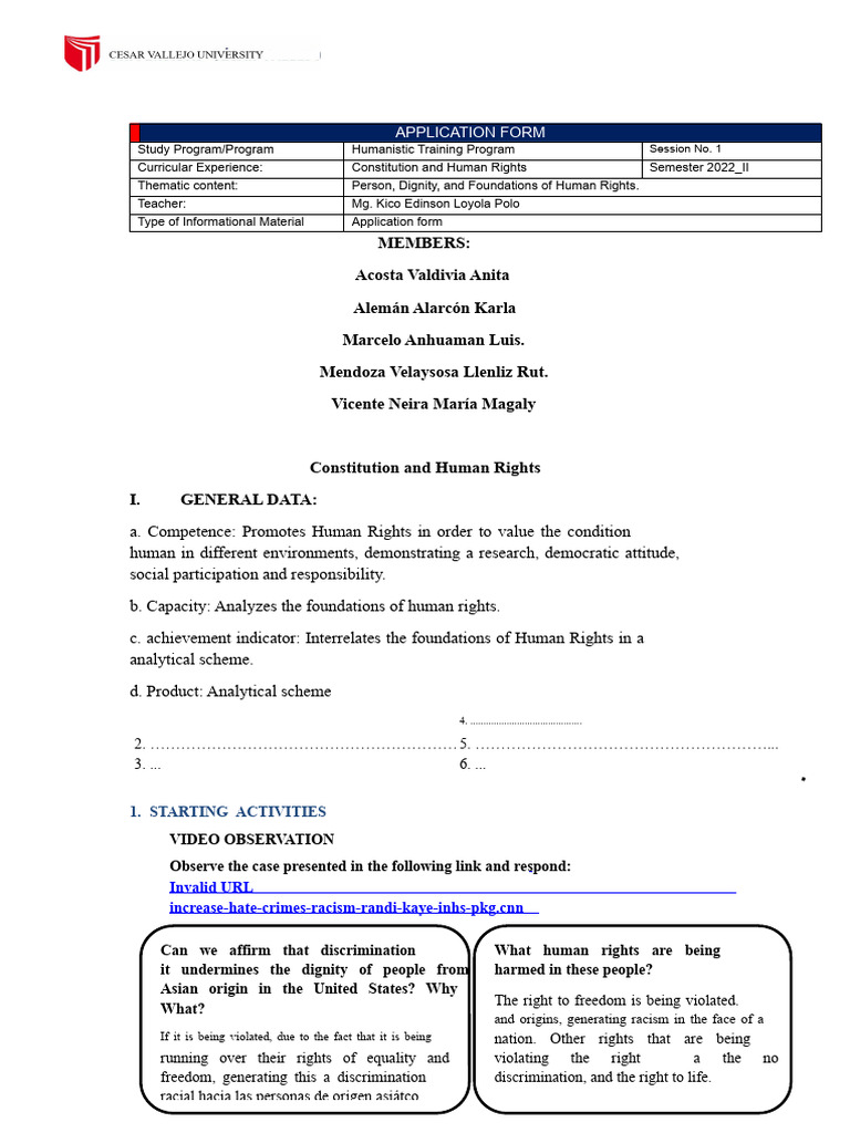 Application Form 01 C-DD HH Upload | PDF | Human Rights | Dignity