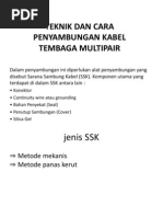 Download Teknik Dan Cara an Kabel Tembaga Multipair by adkhaa SN92246817 doc pdf