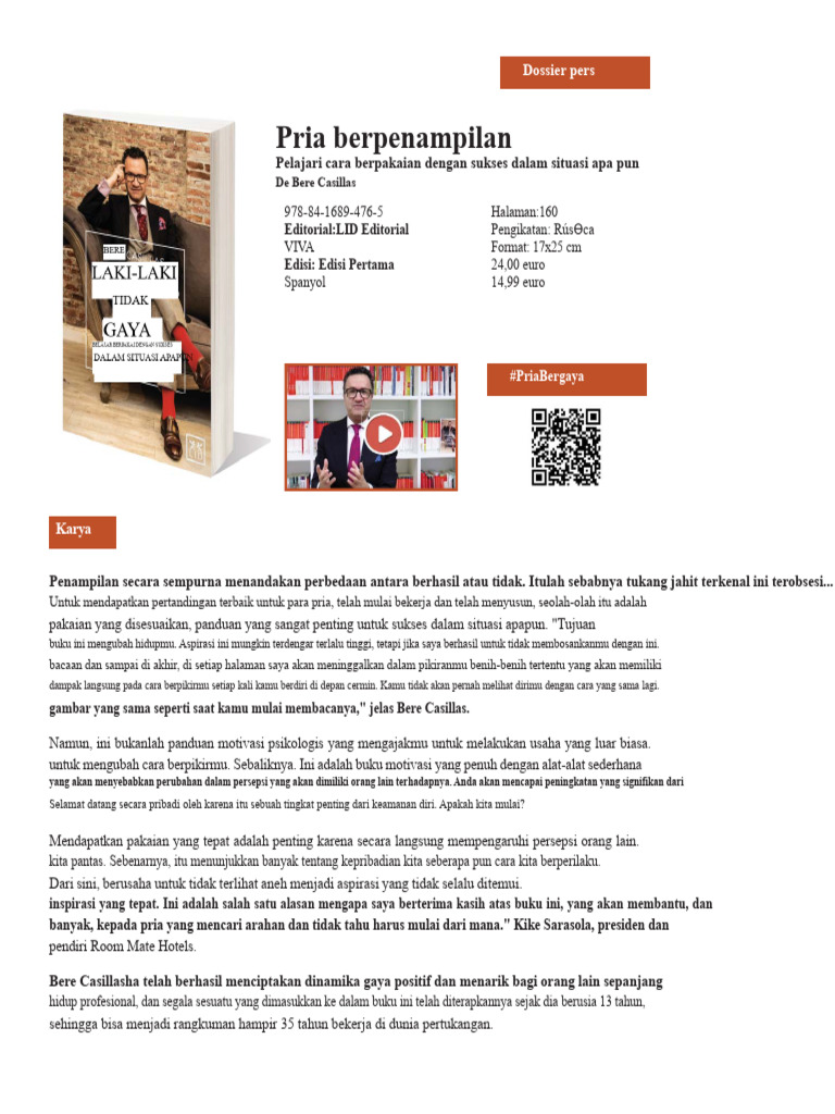 Dossier Pria Berpenampilan | PDF
